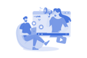 پیش‌نمایش فایل an-influencer-marketer-collaborates-with-social-media-influencers-to-promote-a-product-9941371 از پک سئو و بازاریابی