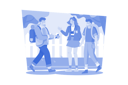 پیش‌نمایش فایل backpacker-sharing-travel-stories-with-fellow-travelers-10009812 از پک تعطیلات و سفر