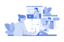 پیش‌نمایش فایل job-seeker-expands-network-with-professionals-10012493 از پک شبکه اجتماعی
