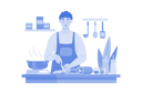 پیش‌نمایش فایل a-man-spends-the-day-cooking-wifes-favorite-meal-to-show-his-love-9976610 از پک روز زن