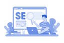 پیش‌نمایش فایل digital-marketer-creating-a-seo-strategy-for-a-new-website-9977743 از پک بازاریابی دیجیتال