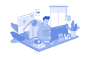 پیش‌نمایش فایل freelance-designer-10137746 از پک مشاغل طراحی