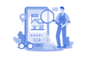 پیش‌نمایش فایل a-man-finding-a-house-for-rent-on-a-mobile-app-10137775 از پک اجاره خانه آنلاین