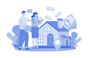 پیش‌نمایش فایل couple-buying-a-new-house-10137779 از پک اجاره خانه آنلاین