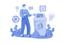 پیش‌نمایش فایل man-putting-waste-in-garbage-10167775 از پک حفاظت از محیط‌زیست