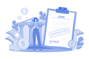 پیش‌نمایش فایل bank-loan-successfully-10248780 از پک عملیات وام‌دهی