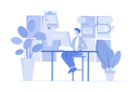پیش‌نمایش فایل man-applying-for-a-loan-using-a-laptop-10248781 از پک عملیات وام‌دهی