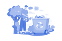 پیش‌نمایش فایل man-picking-up-trash-10283376 از پک محیط‌زیست جهان