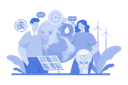 پیش‌نمایش فایل people-are-protecting-nature-by-using-eco-energy-10283370 از پک محیط‌زیست جهان