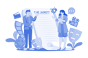 پیش‌نمایش فایل actor-reads-the-script-10318187 از پک مشاغل