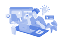 پیش‌نمایش فایل artist-drawing-graphic-on-tablet-while-drinking-coffee-10318184 از پک مشاغل