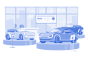 پیش‌نمایش فایل cars-dealership-center-showroom-interior-10364315 از پک نمایشگاه خودرو