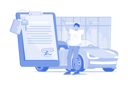 پیش‌نمایش فایل the-happy-young-man-was-excited-when-got-a-bank-authorization-10364317 از پک نمایشگاه خودرو