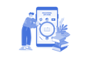 پیش‌نمایش فایل education-app-10406512 از پک آموزش آنلاین