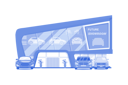 پیش‌نمایش فایل car-showroom-10406608 از پک نمایشگاه خودرو