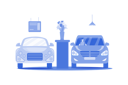 پیش‌نمایش فایل woman-sitting-in-a-car-in-showroom-10406611 از پک نمایشگاه خودرو
