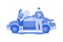 پیش‌نمایش فایل young-smiling-woman-getting-key-to-a-new-car-10406598 از پک نمایشگاه خودرو