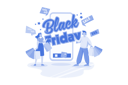 پیش‌نمایش فایل black-friday-sale-announcement-12169101 از پک جمعه سیاه