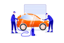 پیش‌نمایش فایل car-washing-in-garage-1946915 از پک گاراژ خودرو