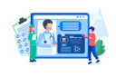 پیش‌نمایش فایل book-online-medical-appointment-1946927 از پک مراقبت بهداشتی و پزشکی