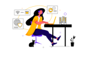پیش‌نمایش فایل admin-lady-managing-online-data-transfer-and-security-2112384 از پک کسب و کار