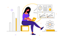 پیش‌نمایش فایل business-women-checking-infographic-reports-2112383 از پک کسب و کار