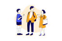 پیش‌نمایش فایل a-group-of-student-standing-together-and-discussing-after-school-2161984 از پک مطالعه و آموزش