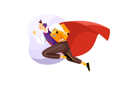 پیش‌نمایش فایل delivery-by-super-delivery-man-2162019 از پک تحویل