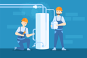 پیش‌نمایش فایل boiler-repairing-2496204 از پک خدمات تعمیر