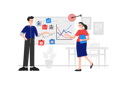 پیش‌نمایش فایل marketing-discussion-2511579 از پک کسب و کار