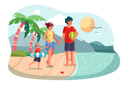 پیش‌نمایش فایل family-enjoying-vacation-on-the-beach-2644726 از پک جشن
