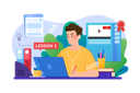 پیش‌نمایش فایل boy-doing-online-study-using-laptop-2769748 از پک تحصیل آنلاین