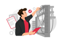 پیش‌نمایش فایل server-technician-adjusting-wiring-2923033 از پک مشاغل