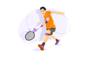 پیش‌نمایش فایل badminton-player-2931917 از پک ورزشی