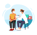 پیش‌نمایش فایل corona-vaccination-camp-3474675 از پک واکسیناسیون کرونا
