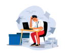 پیش‌نمایش فایل confused-employee-3474720 از پک کسب و کار