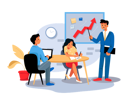 پیش‌نمایش فایل manager-giving-presentation-3474716 از پک کسب و کار