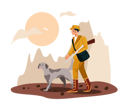 پیش‌نمایش فایل animal-hunting-3630780 از پک فعالیت‌های تفریحی