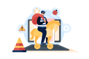 پیش‌نمایش فایل hacker-stealing-user-data-4029982 از پک حمله سایبری