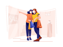 پیش‌نمایش فایل couple-doing-shopping-4029782 از پک زندگی در دوران کرونا