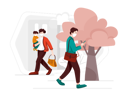 پیش‌نمایش فایل people-roaming-on-street-wearing-mask-4029787 از پک زندگی در دوران کرونا