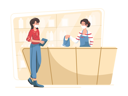 پیش‌نمایش فایل woman-standing-at-grocery-store-4029786 از پک زندگی در دوران کرونا