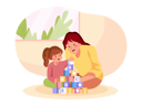 پیش‌نمایش فایل mother-playing-with-kids-at-home-4029778 از پک خانواده