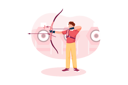 پیش‌نمایش فایل archery-4079033 از پک بازی‌های المپیک