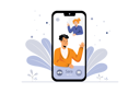 پیش‌نمایش فایل video-call-4120333 از پک فناوری اطلاعات