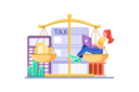 پیش‌نمایش فایل female-ca-managing-taxes-4120650 از پک مالیات و پرداخت
