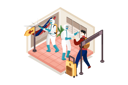پیش‌نمایش فایل airport-security-checking-temperature-4227126 از پک فاصله‌گذاری اجتماعی
