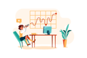 پیش‌نمایش فایل employee-looking-at-marketing-growth-4420256 از پک مالی کسب‌وکار
