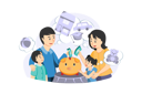 پیش‌نمایش فایل family-saving-money-for-future-needs-4519561 از پک مدیریت مالی