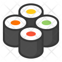 پیش‌نمایش فایل sushi-roll-3 از پک غذای ژاپنی (خط)